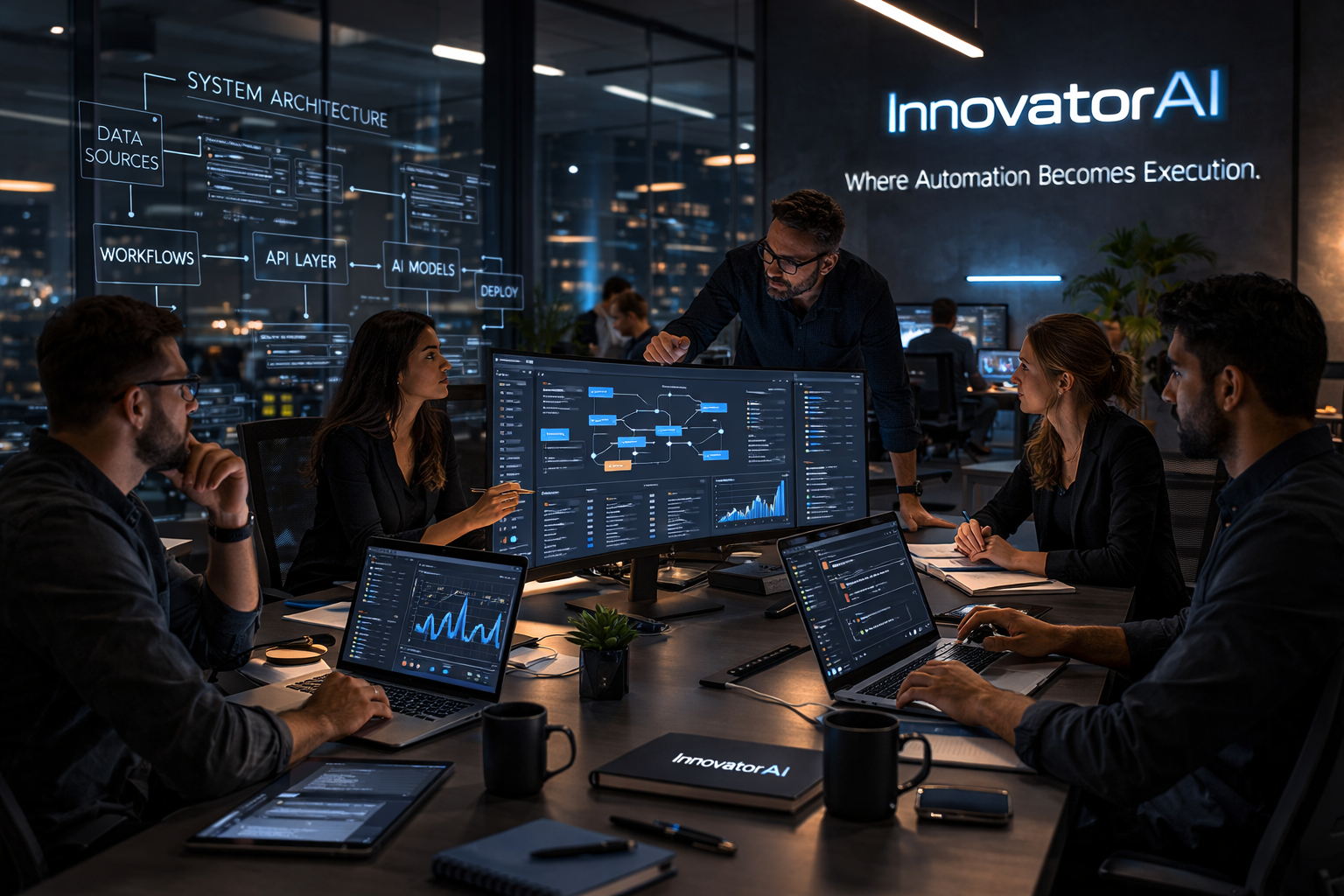 InnovatorAI team building AI-driven products - Where Automation Becomes Execution